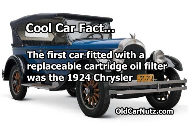Cool Car Facts Page 6 of 10