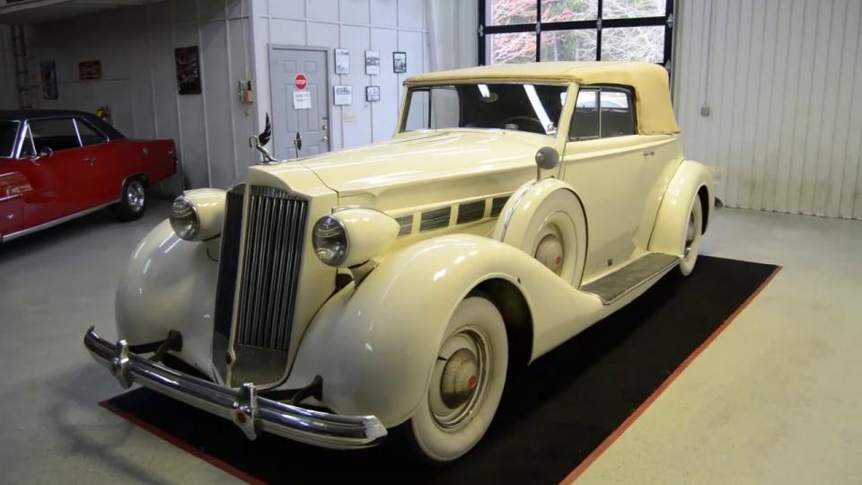 1937 Packard Super Eight Convertible Victoria