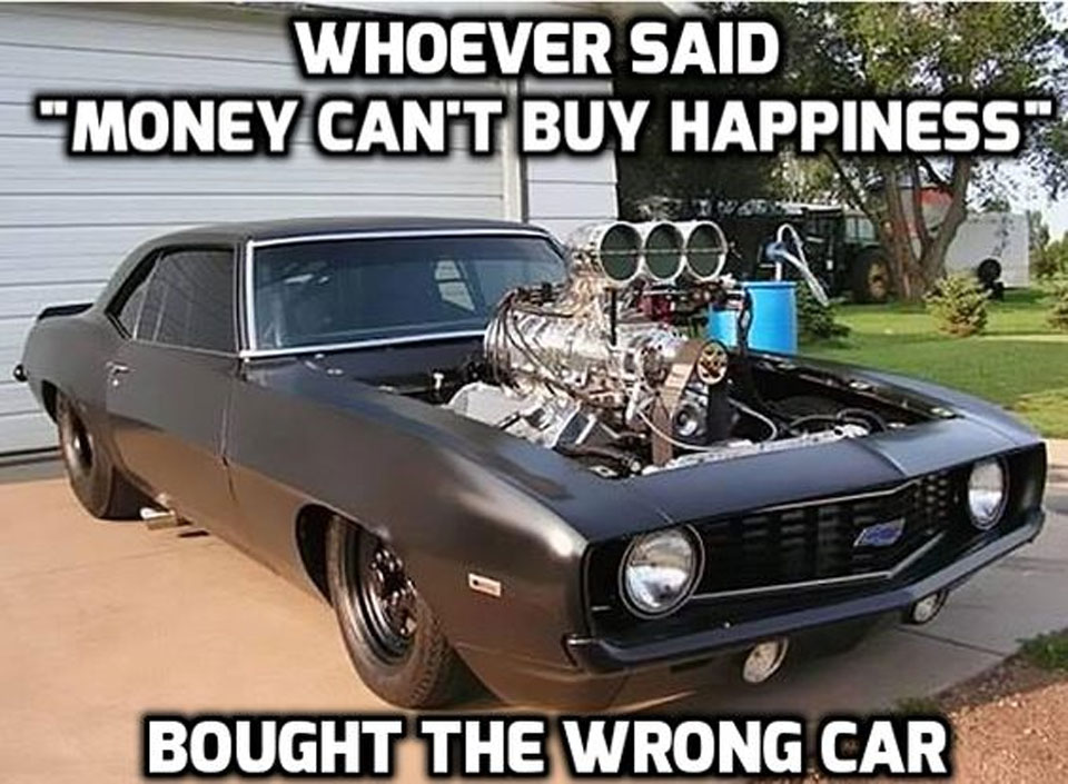 classic muscle car memes